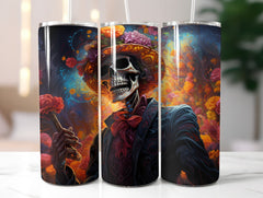 Skeleton Tumbler Wrap - CraftNest