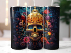 Skeleton Tumbler Wrap - CraftNest