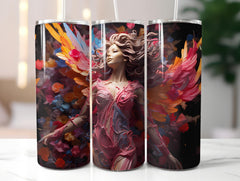 Spring Angels 3 Tumbler Wrap - CraftNest