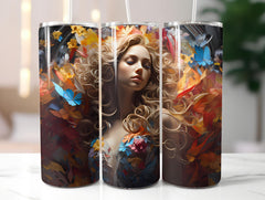 Spring Angels 3 Tumbler Wrap - CraftNest