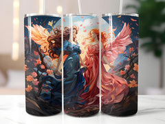 Spring Angels 3 Tumbler Wrap - CraftNest