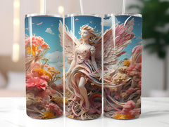 Spring Angels 3 Tumbler Wrap - CraftNest