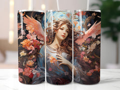 Spring Angels 3 Tumbler Wrap - CraftNest