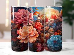 Spring Art 3 Tumbler Wrap - CraftNest