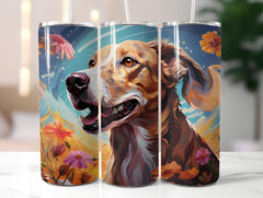 Spring Dogs 1 Tumbler Wrap - CraftNest