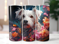 Spring Dogs 4 Tumbler Wrap - CraftNest