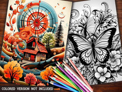 Spring Mandala Coloring Books - CraftNest