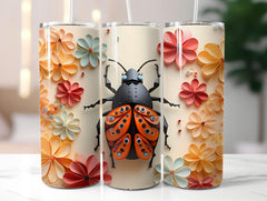 Spring Origami 5 Tumbler Wrap - CraftNest