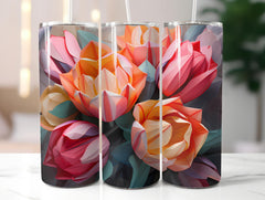 Spring Origami 6 Tumbler Wrap - CraftNest