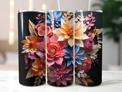 Spring Origami 5 Tumbler Wrap - CraftNest