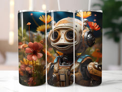 Spring Roboter 1 Tumbler Wrap - CraftNest