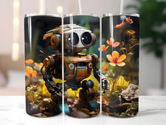 Spring Roboter 1 Tumbler Wrap - CraftNest