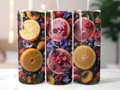 Stone Fruit 4 Tumbler Wrap - CraftNest - Digital Crafting and Art