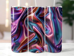 Iridescent Fabric Tumbler Wrap - CraftNest - Digital Crafting and Art