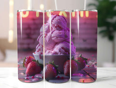 Strawberry 2 Tumbler Wrap - CraftNest - Digital Crafting and Art