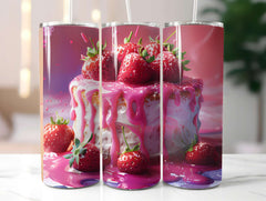 Strawberry 5 Tumbler Wrap - CraftNest - Digital Crafting and Art