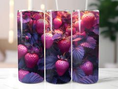 Strawberry 2 Tumbler Wrap - CraftNest - Digital Crafting and Art