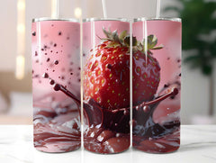 Strawberry 5 Tumbler Wrap - CraftNest - Digital Crafting and Art
