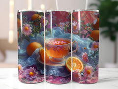 Tea Time 1 Tumbler Wrap - CraftNest - Digital Crafting and Art