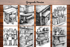Teachers Back To School Coloring Books - CraftNest - Digital Crafting and Art