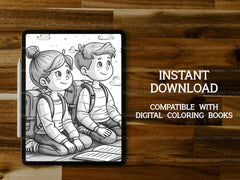 Teachers Back To School Coloring Books - CraftNest - Digital Crafting and Art