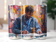 Veterinarian Profession 5 Tumbler Wrap - CraftNest - Digital Crafting and Art