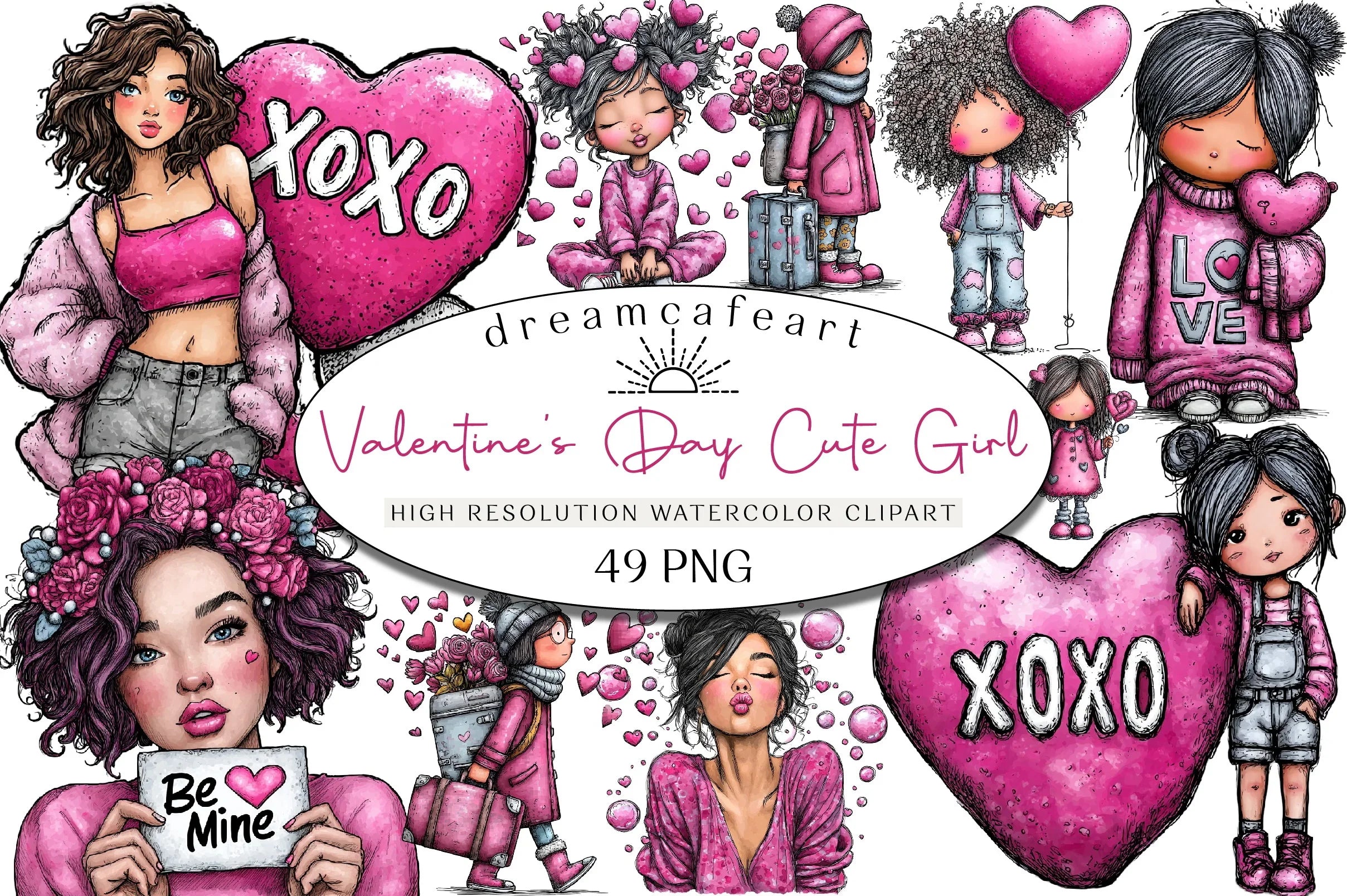 whimsical-valentine-s-day-cute-girl-clipart-bundle