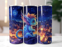 Cute Baby Dragons Tumbler Wrap - CraftNest