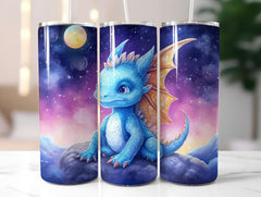 Cute Baby Dragons Tumbler Wrap - CraftNest