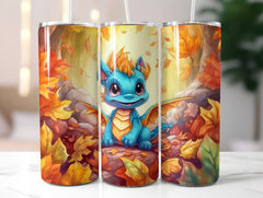 Cute Baby Dragons Tumbler Wrap - CraftNest