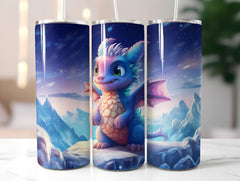 Cute Baby Dragons Tumbler Wrap - CraftNest