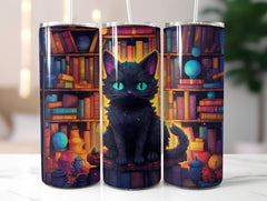 Black Cats Tumbler Wrap - CraftNest