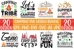 Camping SVG Bundle 4 - CraftNest - Digital Crafting and Art