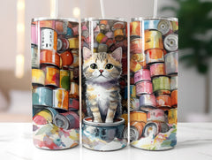 Cute Cats Tumbler Wrap - CraftNest