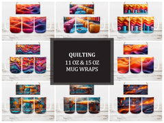 Quilting 4 Mug Wrap - CraftNest - Digital Crafting and Art