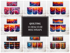 Quilting 2 Mug Wrap - CraftNest - Digital Crafting and Art