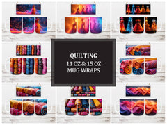Quilting 1 Mug Wrap - CraftNest - Digital Crafting and Art