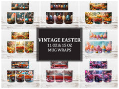 Vintage Easter 1 Mug Wrap - CraftNest
