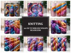 Knitting 4 Tumbler Wrap - CraftNest - Digital Crafting and Art