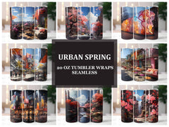 Urban Spring 1 Tumbler Wrap - CraftNest