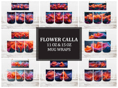 Flower Calla 2 Mug Wrap - CraftNest