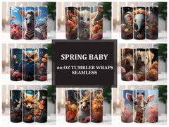 Spring Baby 1 Tumbler Wrap - CraftNest