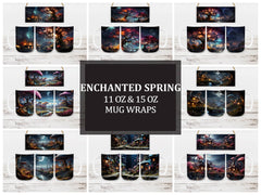 Enchanted Spring 2 Mug Wrap - CraftNest