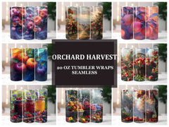 Orchard Harvest 6 Tumbler Wrap - CraftNest - Digital Crafting and Art