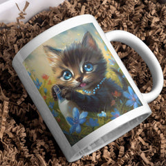 Blue Eyed Cat Clipart - CraftNest - Digital Crafting and Art
