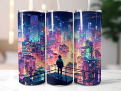 Cyberpunk Tumbler Wrap - CraftNest