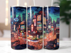 Cyberpunk Tumbler Wrap - CraftNest