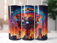 Cyberpunk Tumbler Wrap - CraftNest