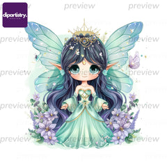 Chibi Fantasy and Mythical Fairytale Clipart - CraftNest - Digital Crafting and Art