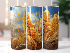 Goldenrod Meadows Tumbler Wrap - CraftNest